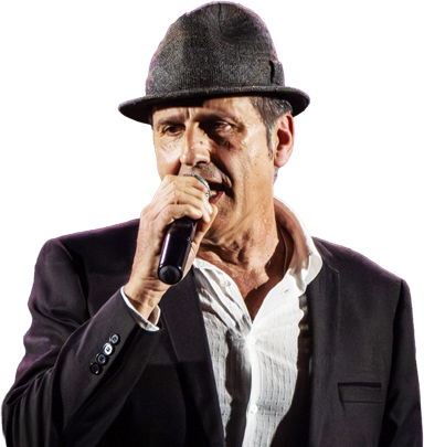 Angelo Diego au micro