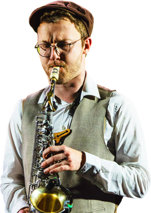 Antony Ditore au saxophone