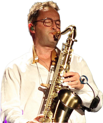 Michel Ditore au saxophone